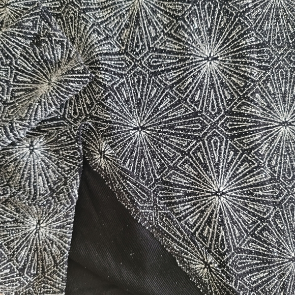 H&M Glittery Fitted Long Sleeves Mini Dress 4 - Picture 8 of 11